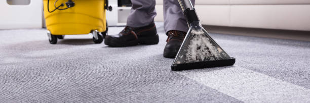 istock Person Cleaning Carpet With Vacuum Cleaner 1303172012