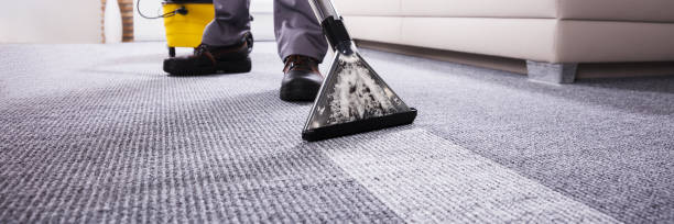 istock Person Cleaning Carpet With Vacuum Cleaner 1303172016