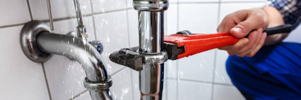 istock Plumber Repairing Sink Pipe Leakage 1303172018