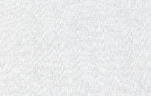 White cotton fabric texture background