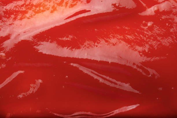 Ketchup or tomato sauce texture background