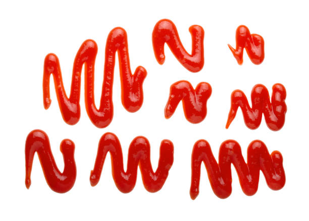 istock red tasty Ketchup or sauce isolated on white background 1303180014