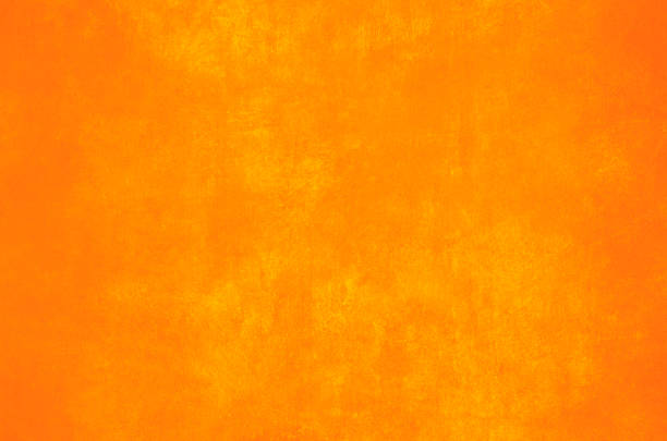 orange wand grunge hintergrund - orange farbe stock-fotos und bilder