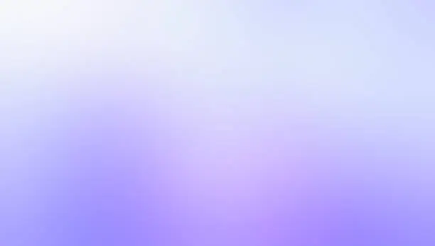 Photo of Abstract Background, White - Light Blue - Purple Color Gradient, Defocused