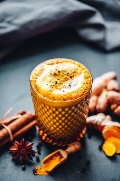 istock Golden Milk, Turmeric Latte, Golden Latte 1303209175