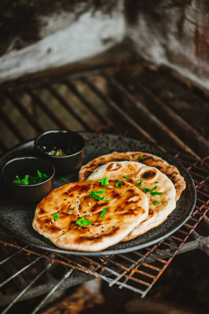 istock Traditional Indian Naan Flatbread 1303216258