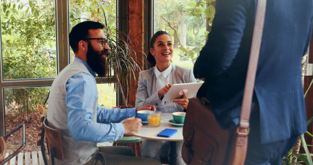 istock Hanging out with coworkers 1303218839
