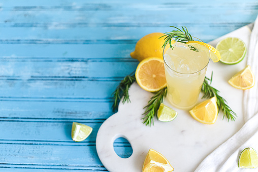 A refreshing lemon-lime beverage