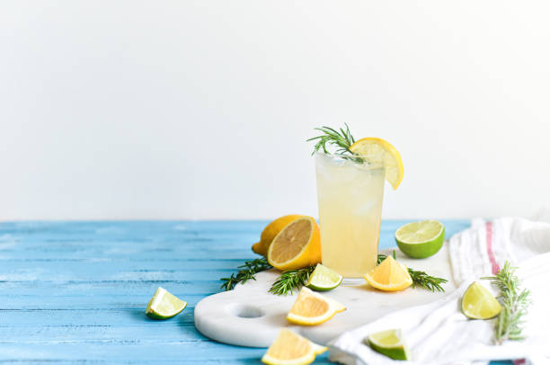 istock Lemonade with Lemon, Lime, Rosemary and Ice 1303221970