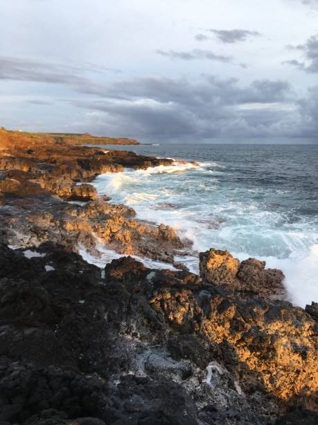 istock Sunset in Winter at Eleele on Kauai Island, Hawaii. 1303241621
