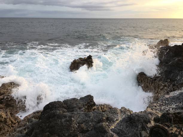 istock Sunset in Winter at Eleele on Kauai Island, Hawaii. 1303241676