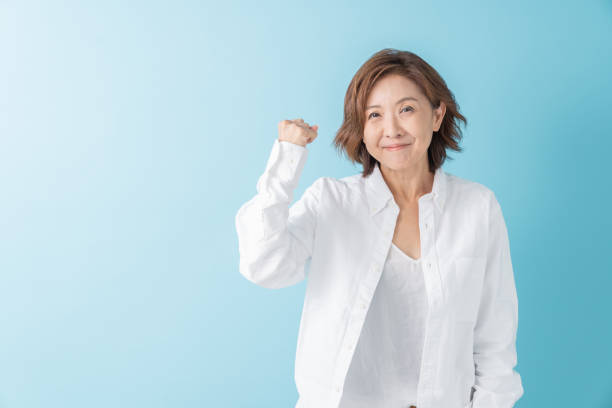 istock senior age woman who smiles 1303242033