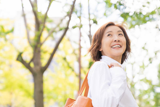 istock senior age woman , smile 1303242769