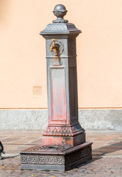 Drinking Fountain in Menaggio on Lake Como, Italy