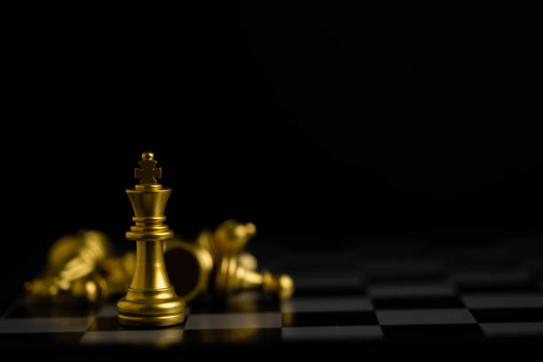istock Chess board game for ideas and competition and strategy, business success concept. 1303272218
