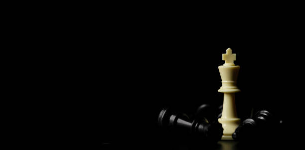 istock Chess board game for ideas and competition and strategy, business success concept. 1303272219
