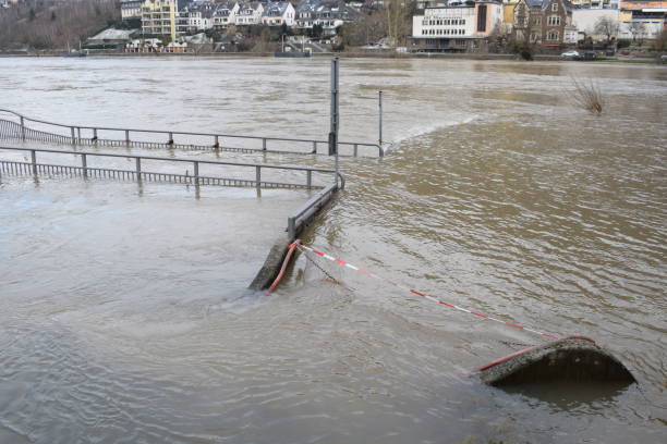 istock flooded waterfront parking lot 1303280629