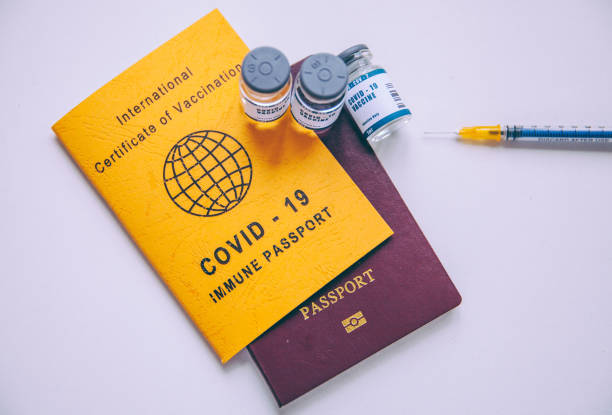 istock International Certificate of Covid-19 Vaccination 1303286045