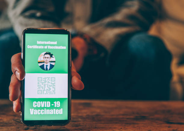 istock International Certificate of Covid-19 Vaccination 1303286055