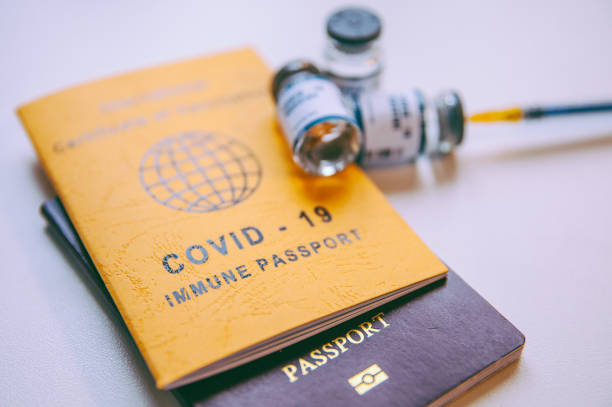 istock International Certificate of Covid-19 Vaccination 1303286838
