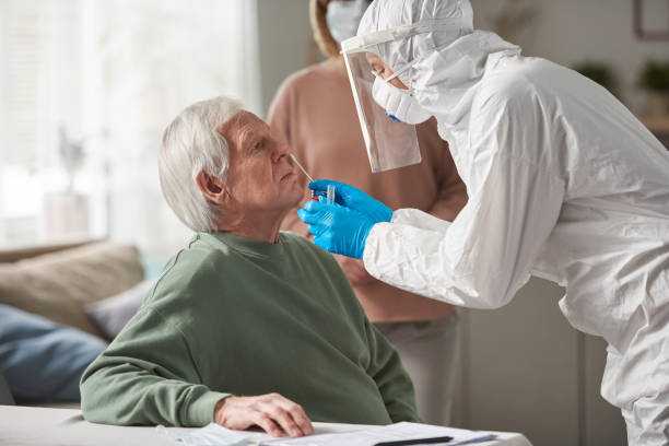 istock Man passing medical test 1303297945