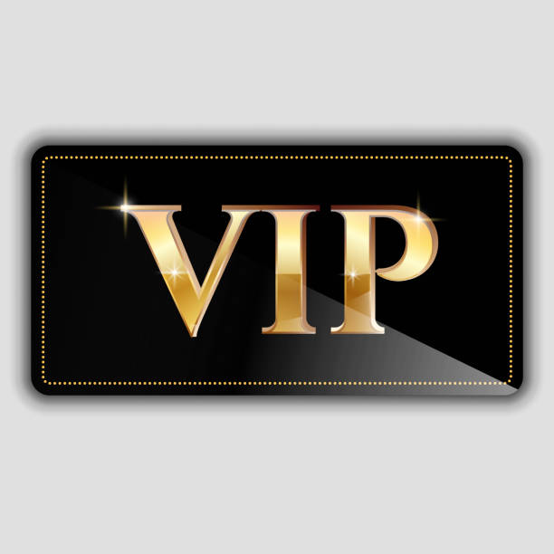 istock Vector vip gold sign or banner isolated on the gray background. 1303301206