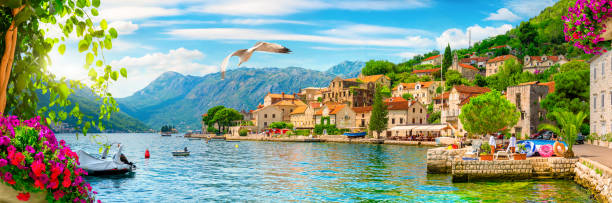 istock Perast at Bay of Kotor 1303304490