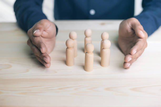 istock Successful team leader (manager, CEO, market leader) and another business leading concepts. 1303304615