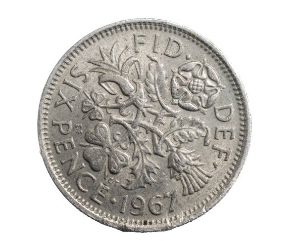 istock England six pence coin on white isolated background 1303311292
