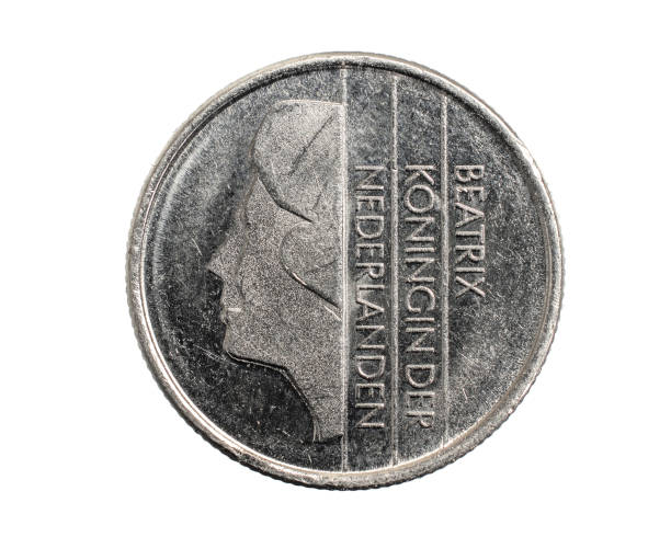 istock Netherlands ten cents coin on white isolated background 1303311298