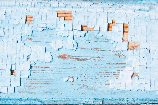 vintage bemalt holz textur. weiß und blau horizontaler hintergrund aus holz. - emaille-auf-platte stock-fotos und bilder