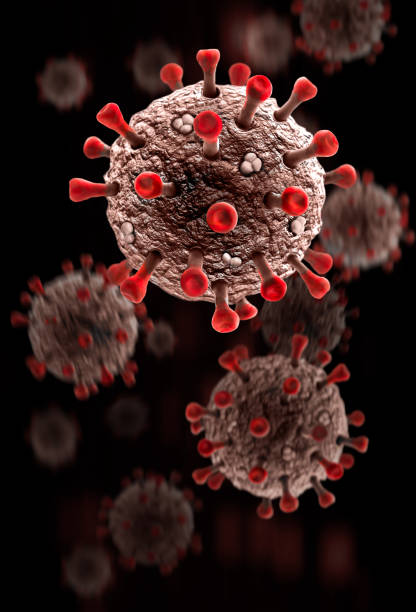 Virus Macro Coronavirus virus stock pictures, royalty-free photos & images