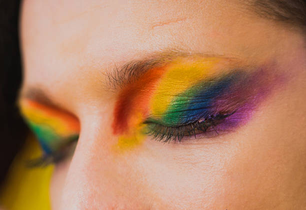 istock Transgender man fights for human rights, lgbt concept 1303320871