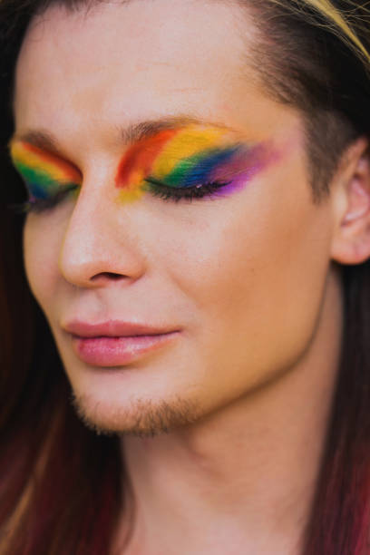istock Transgender man fights for human rights, lgbt concept 1303321259