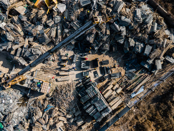 istock Drone Point View of Construction Site and Construction Waste 1303321310