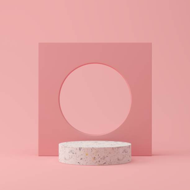 istock Abstract background. mock up scene for product display. 3d render 1303331071