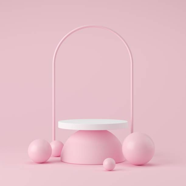 istock Abstract background. mock up scene for product display. 3d render 1303331110