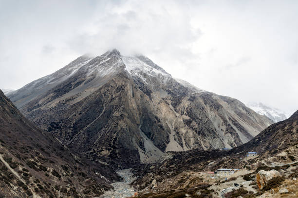 istock Yak Kharka and surrounding mountains, Annapurna Circuit 1303334879