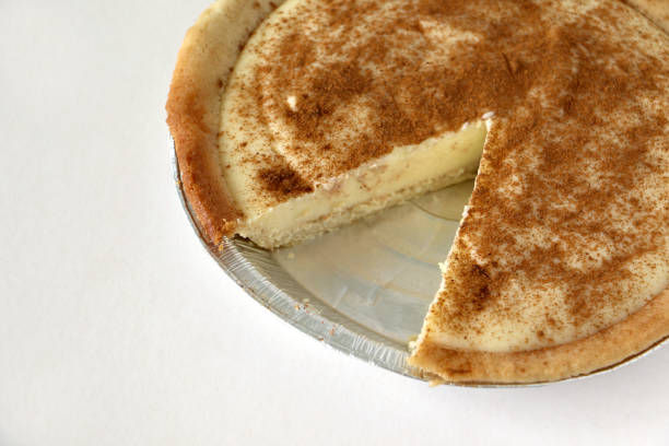 Traditional South African milk tart