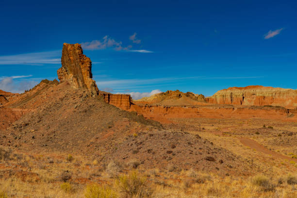 istock Rock Butte in Cathedral Valley 1303337500