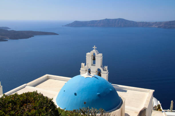 istock Thira (Fira) - Santorini Island, Greece, Europe 1303343939