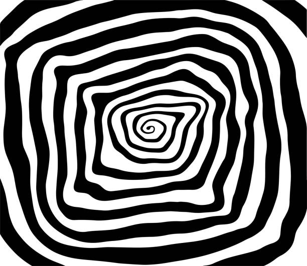 istock Vector spiral. Spiral. The concentric circles. The silhouette of the spiral. Effect, hypnosis, the symmetry of the spiral. Abstract background, design element. 1303354216