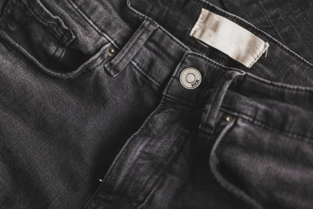 istock Textured image of denim jeans - close up photo 1303370268