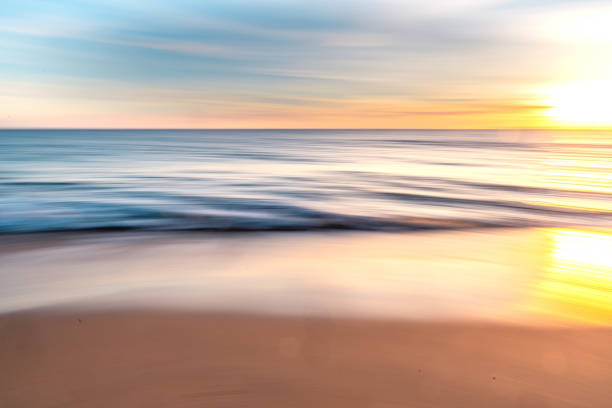 istock Calm and Tranquil Newport Beach Ocean Abstract 1303384332