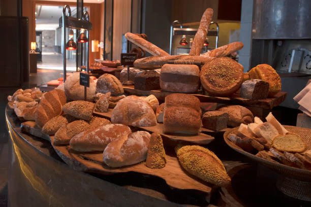 istock Many mixed breads and rolls shot from above 1303391094