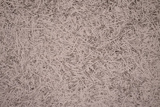 istock Cardboard fibers processed into walls 1303403856