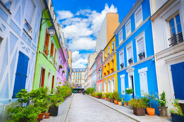 istock Street in Paris 1303415437