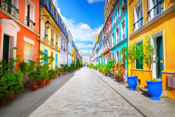 istock Street in Paris 1303415445