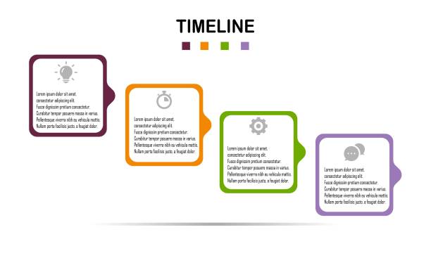 Infographic Template. Steps Options Elements Infographic Template for Website, UI Apps, Business Presentation.