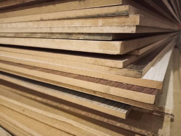 istock A stack of plywood sheets on a pallet. 1303432562